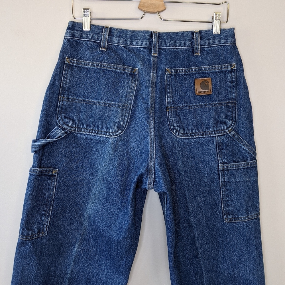 Vintage 90s Carhartt Essential Carpenter Jeans - Picture 4 of 8
